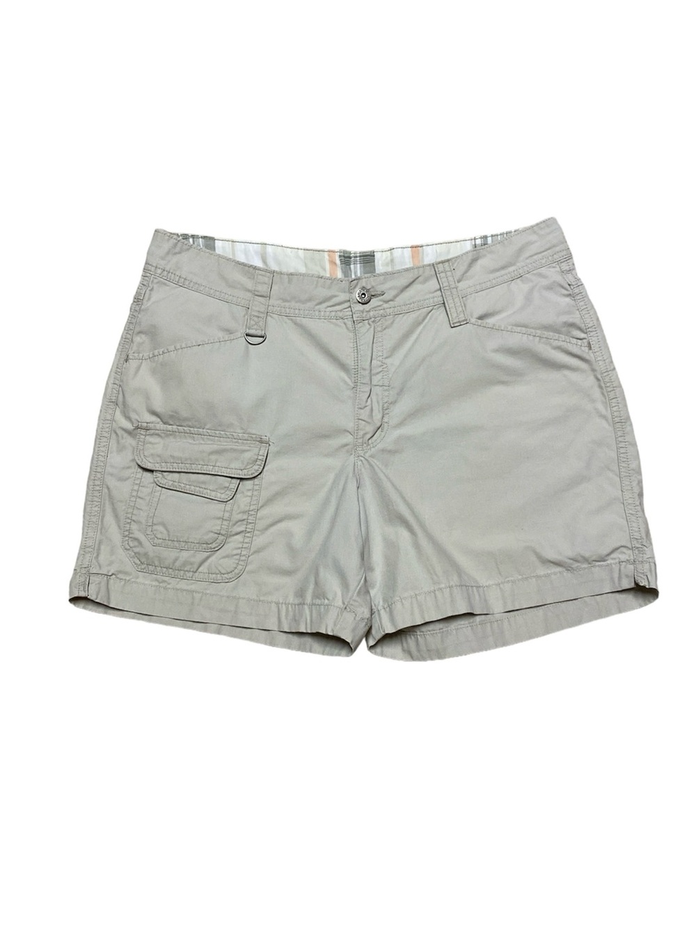 Y2K Riders Cargo Shorts Women’s 16 Beige Khaki Casual Chino